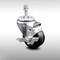 Service Caster 3.5 Inch SS Phenolic Wheel Swivel 10mm Threaded Stem Caster with Brake SCC SCC-SSTS20S3514-PHS-TLB-M1015 - alternate 1
